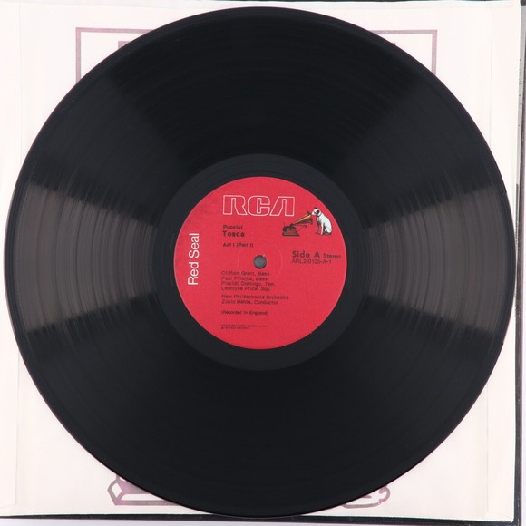 Puccini Jeontyne Price as Tosca, Placido Domingo, Milnes 2 LP Box Set 12" Record - Picture 4 of 12
